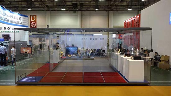 四川qm球盟会·(中国)球盟会参展最新组合式展柜