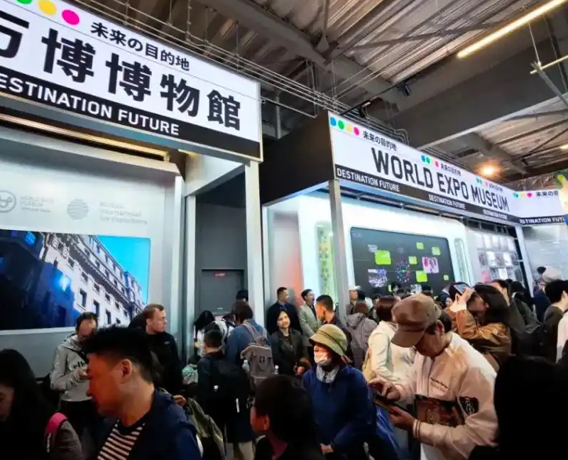 世博会博物馆在大阪世博会上的参展展区